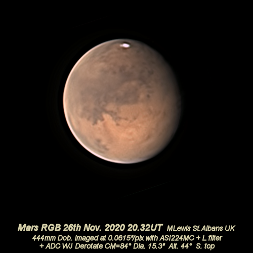 Mars 26th Nov 2020 IR(sG)B 