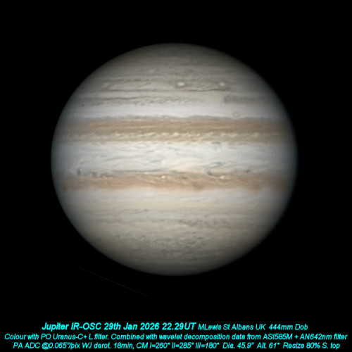 Jupiter 28th Jan 2026 IR-OSC