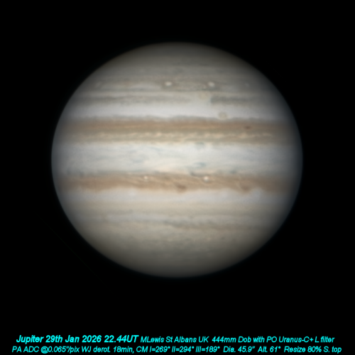Jupiter 28th Jan 2026 OSC