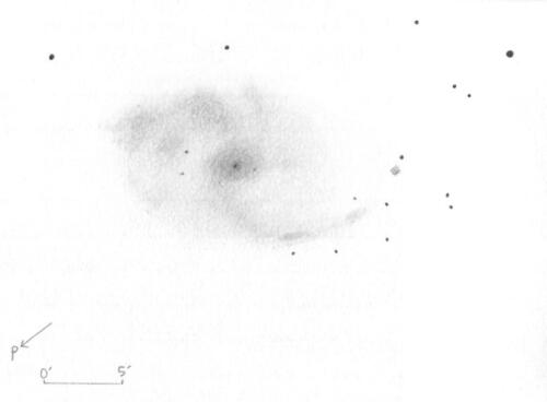 M33 with 444mm Dob., 29/9/2003
