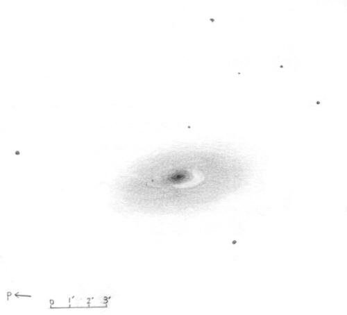 M64 with 444mm Dob., 14/4/2002